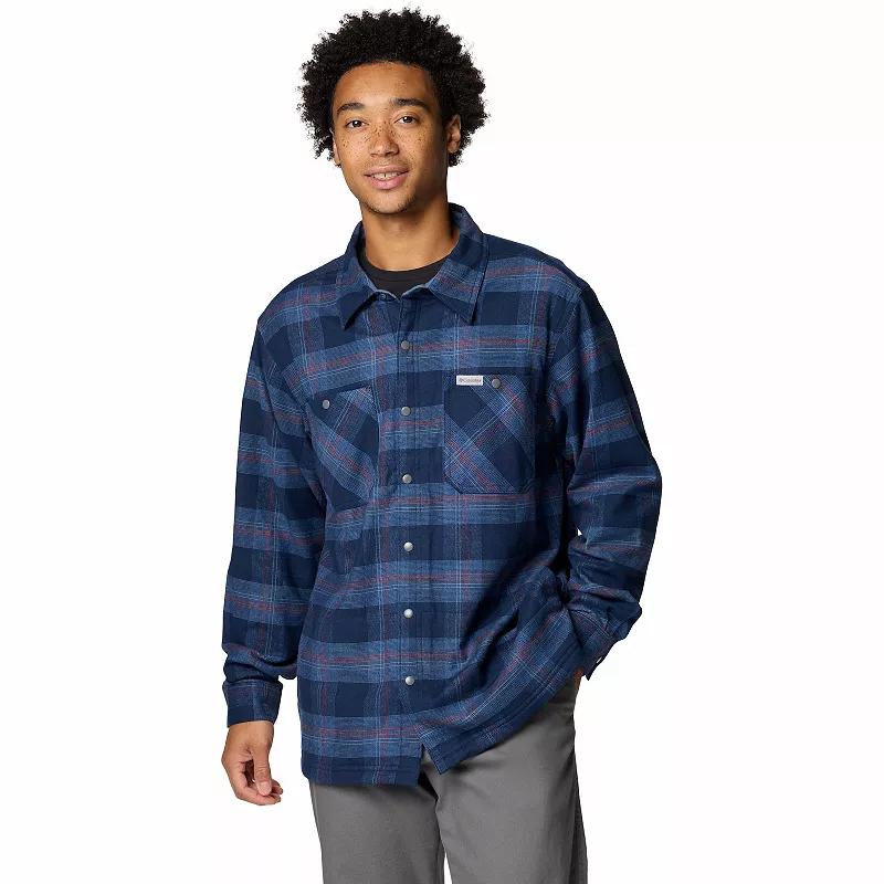Men's Columbia Cornell Woods Fleece Lined Shirt Jacket,  Product Image