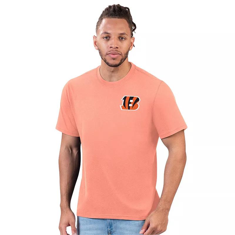 Men's Margaritaville Orange Cincinnati Bengals Time Flies T-Shirt, Size: Large Product Image