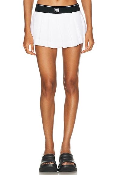 Pleated Mini Skirt Product Image