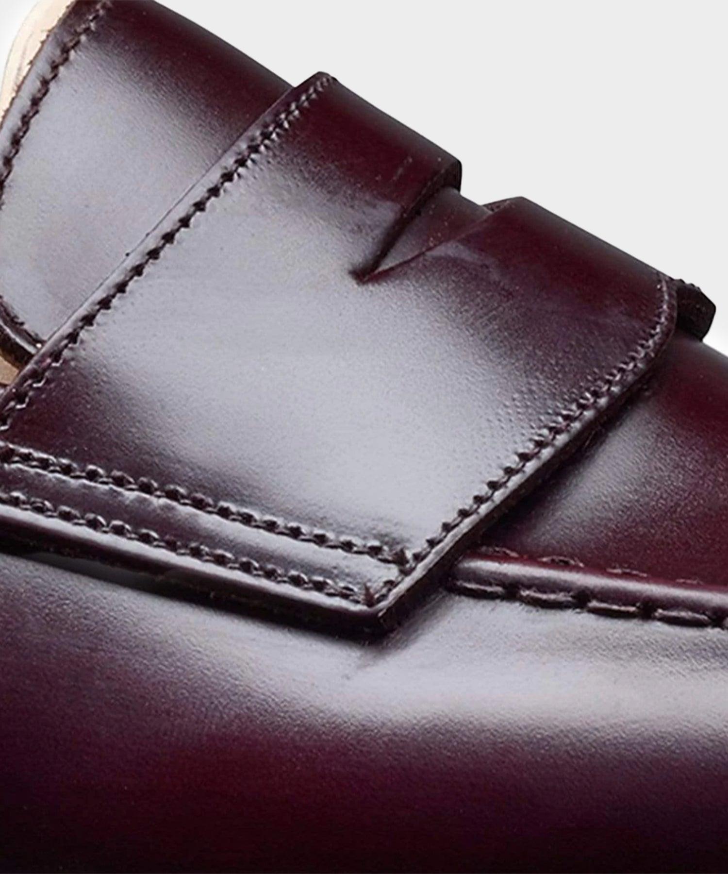 Crockett & Jones Boston Loafer Burgundy Product Image