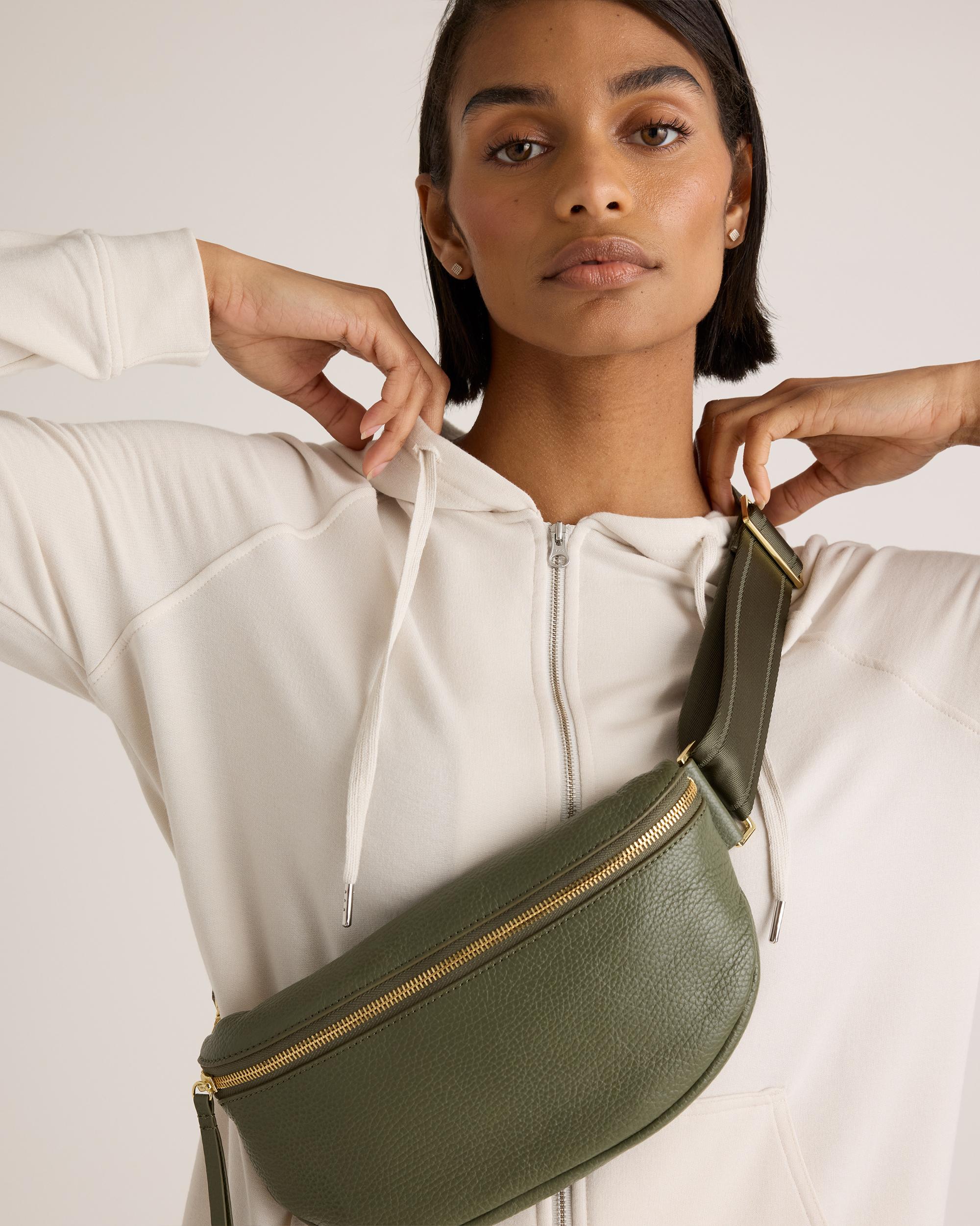 Quince | Women's Italian Pebbled Leather Sling Bag Italian Leather Product Image
