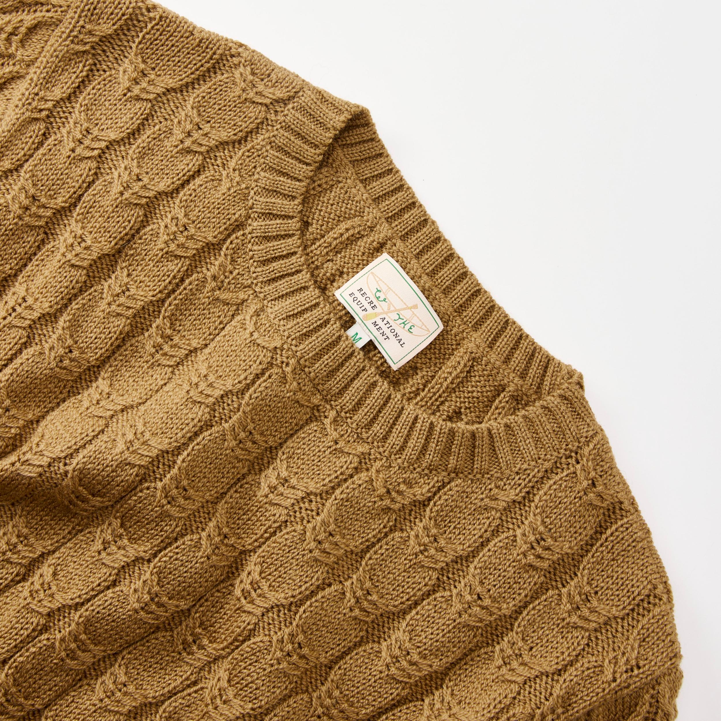 Highland Cableknit Sweater Product Image