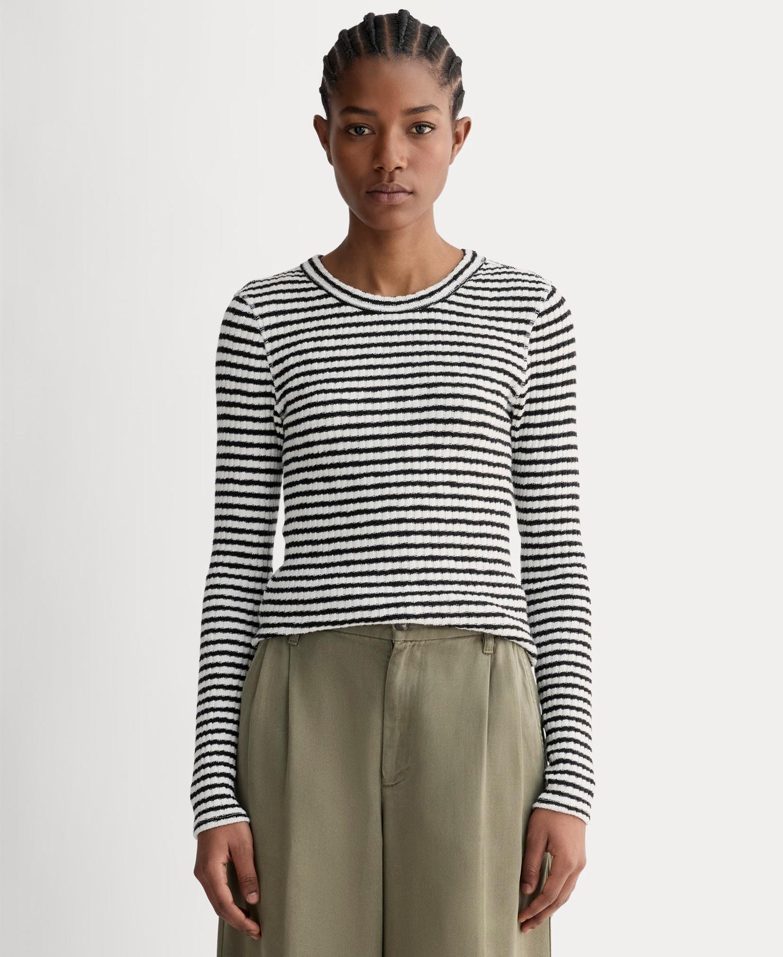 The Cozy Rib Long-Sleeve Tee Product Image