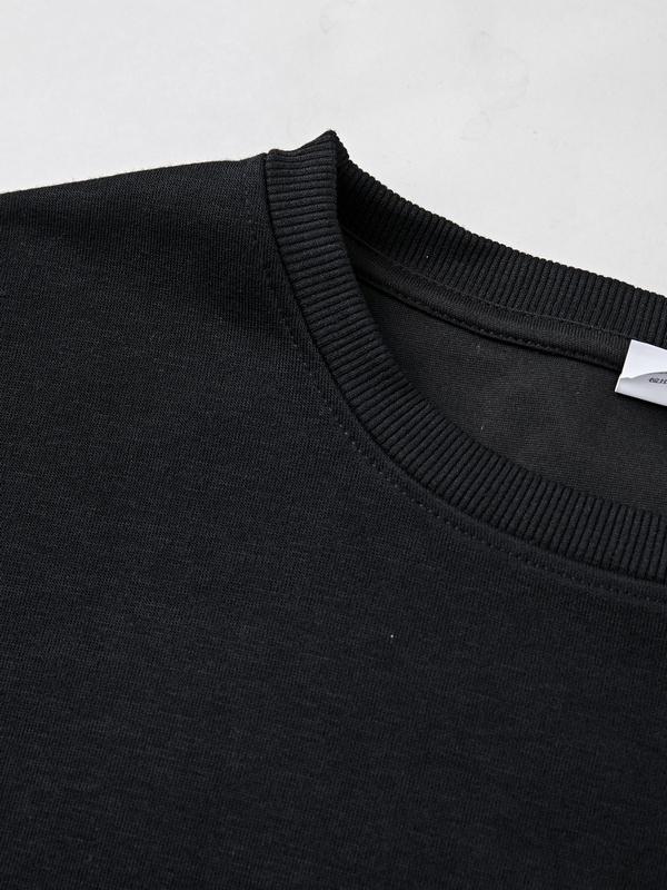 Men's Moon Shape Print Sweatshirt Product Image