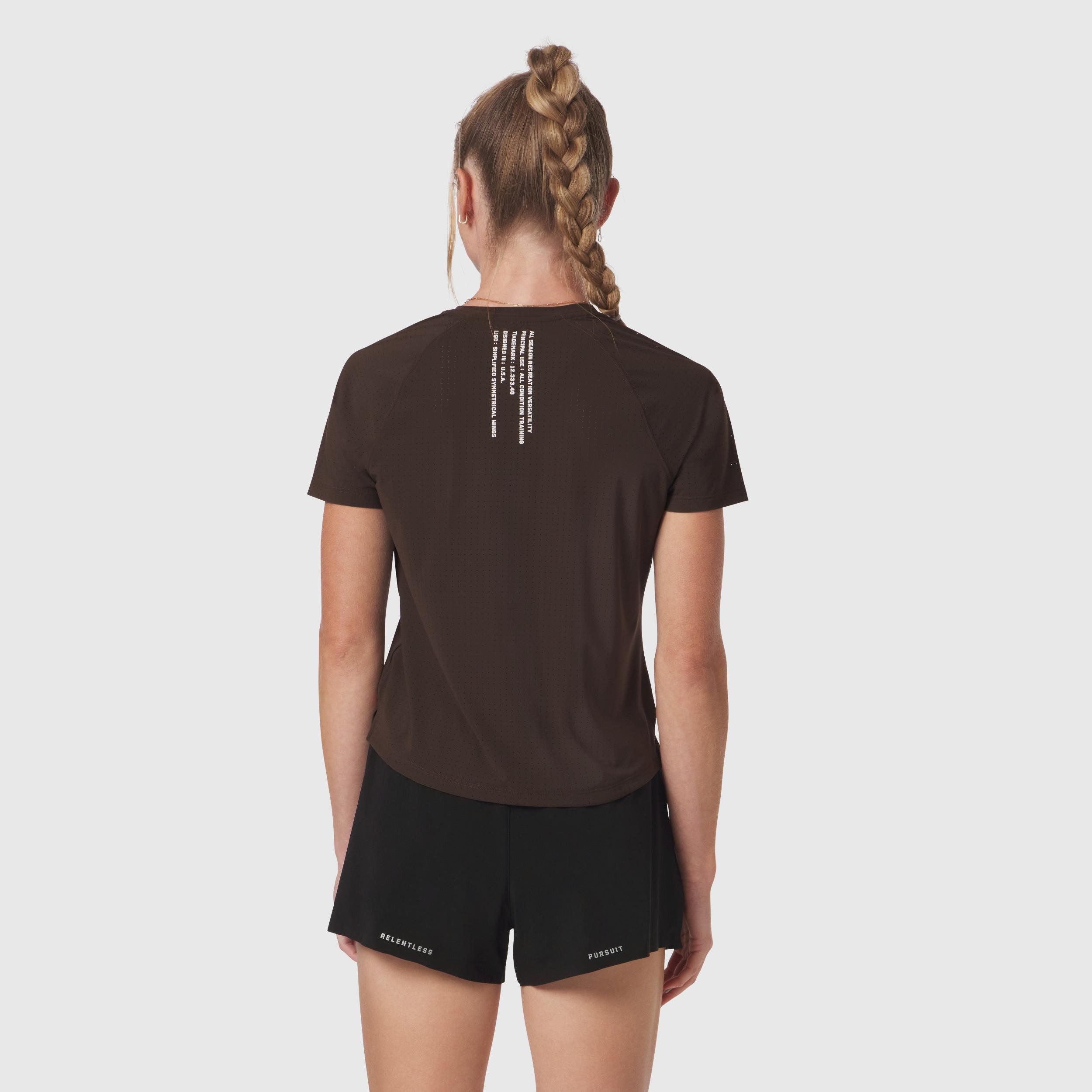 W017. Laser-Vent™ Established Tee - Dark Earth Product Image