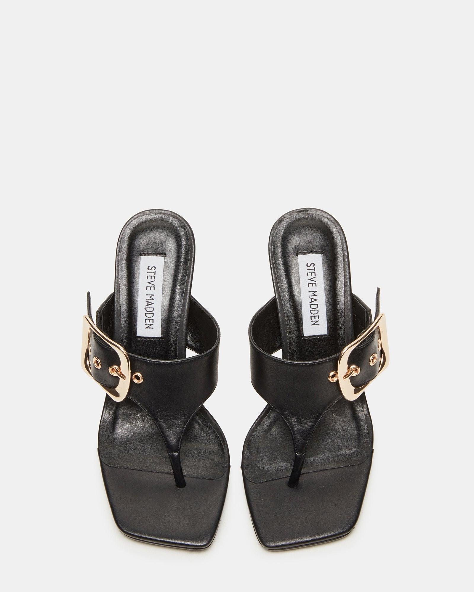 CHELLE BLACK LEATHER - SM REBOOTED Female Product Image