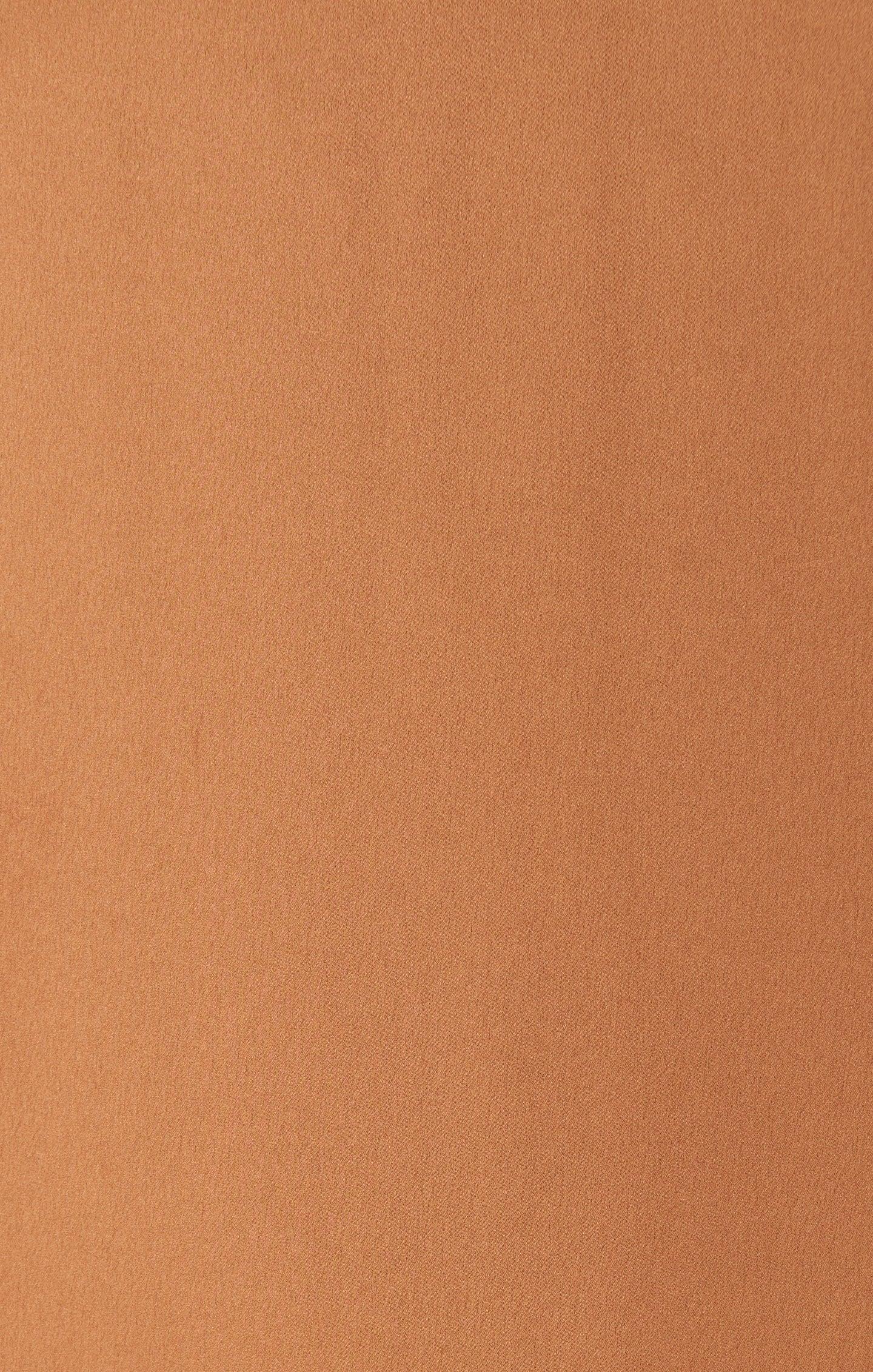 Bridesmaid Fabric Swatch ~ Copper Luxe Satin Product Image