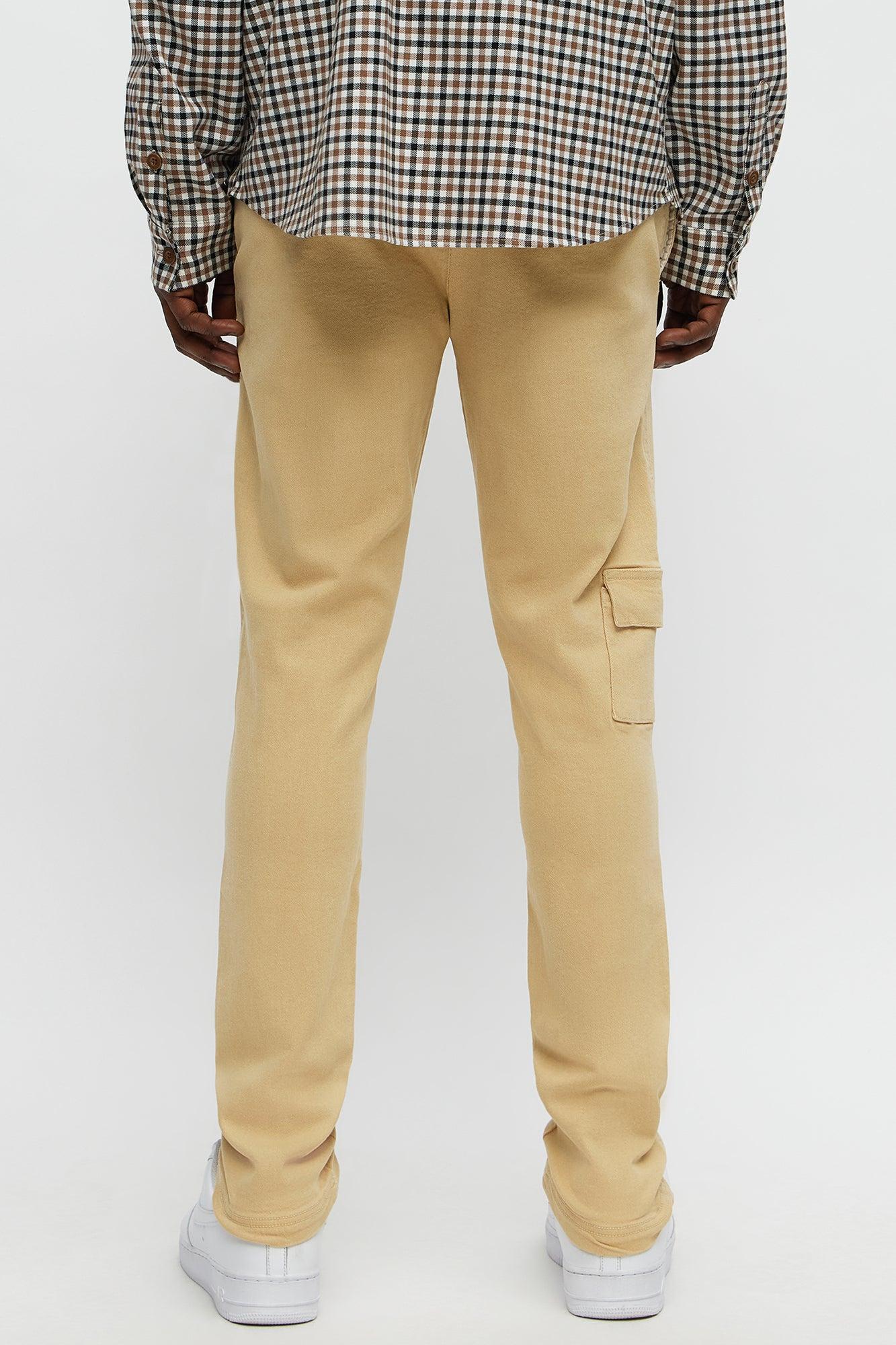 Been Knowing Cargo Twill Pants - Khaki Male Product Image