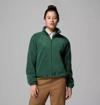 Columbia Womens Benton Springs Relaxed Full Zip Fleece Jacket- Product Image