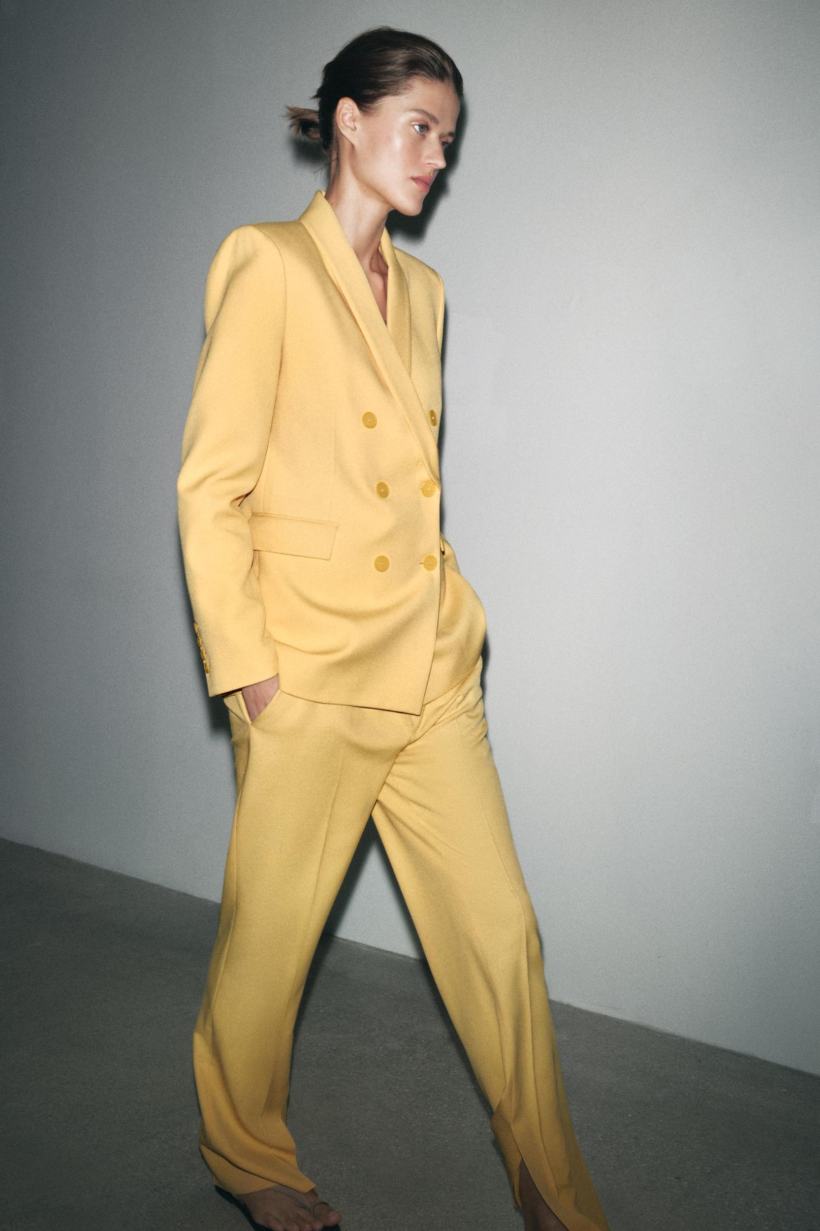 ZW COLLECTION FLARE PANTS WITH SIDE VENTS Product Image