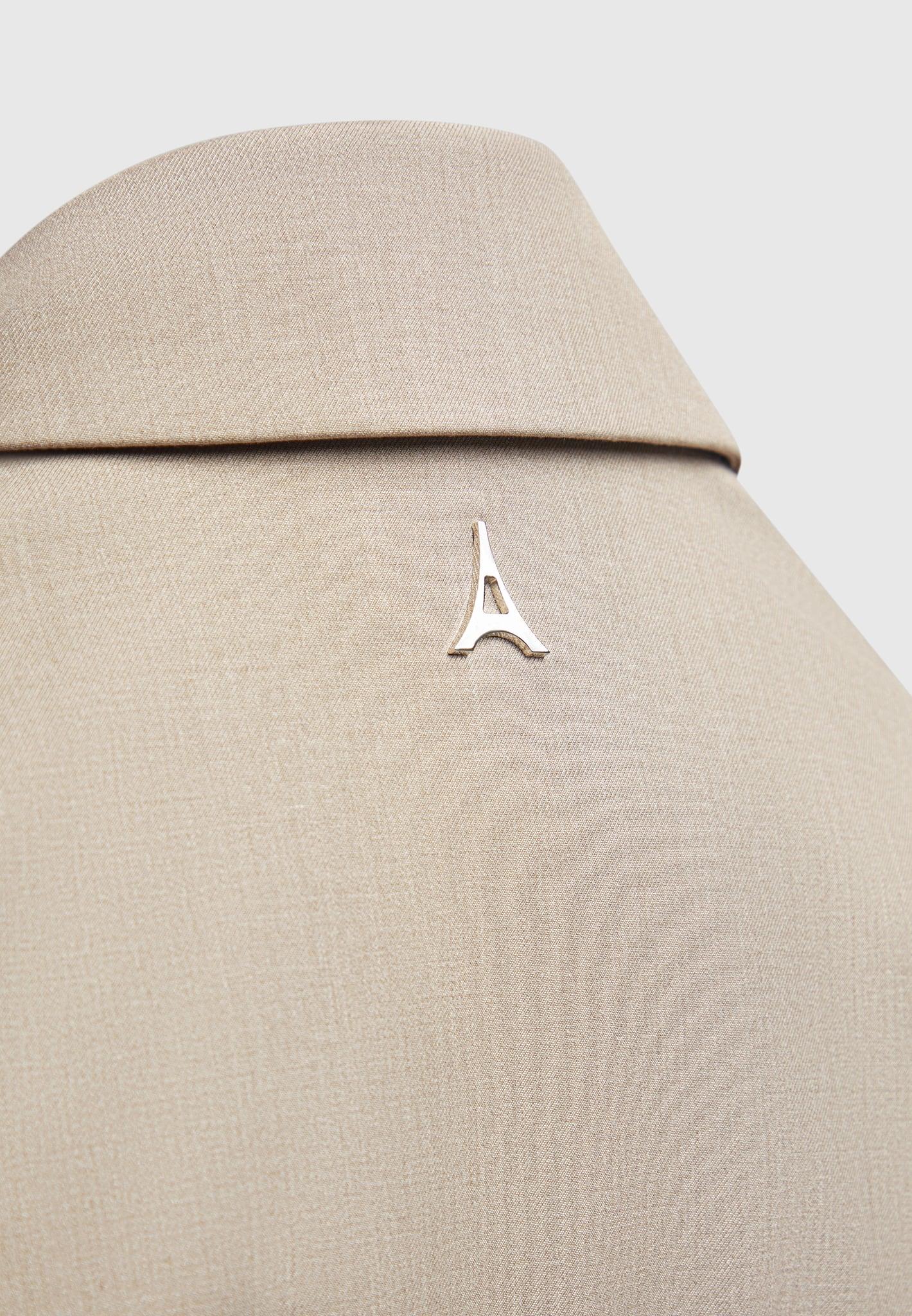 Tailored Double Breasted Blazer - Taupe Female Product Image