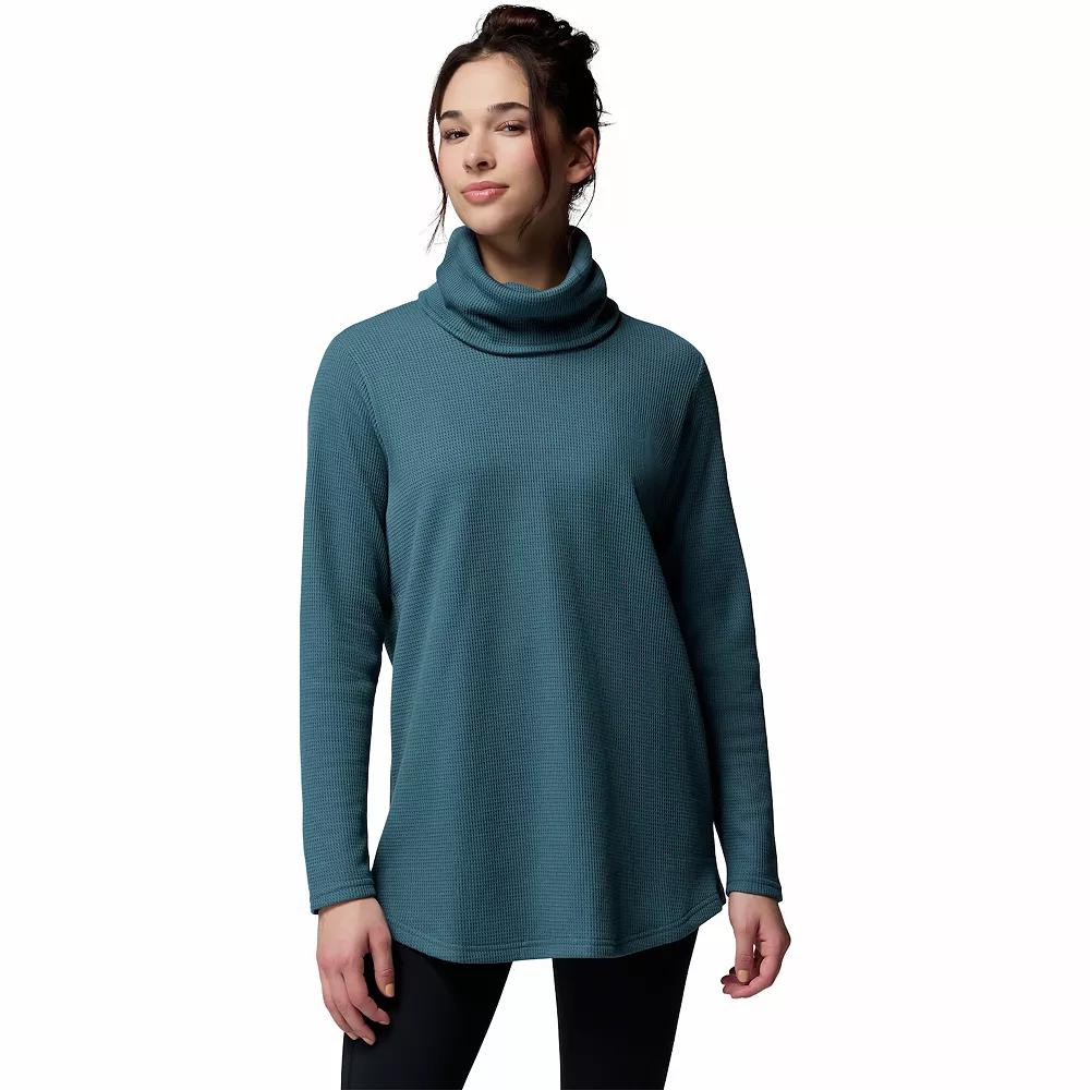 Columbia Womens Holly Hideaway Waffle Cowl Neck Pullover- Product Image