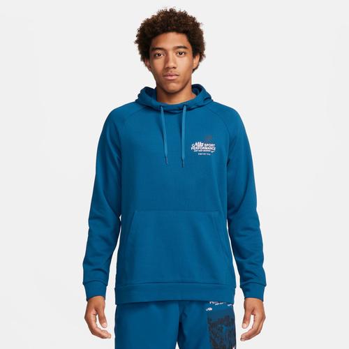 Nike Mens Dri-FIT Fitness Just Keep Growing Graphic Pullover Hoodie in Black/(WHITE Product Image