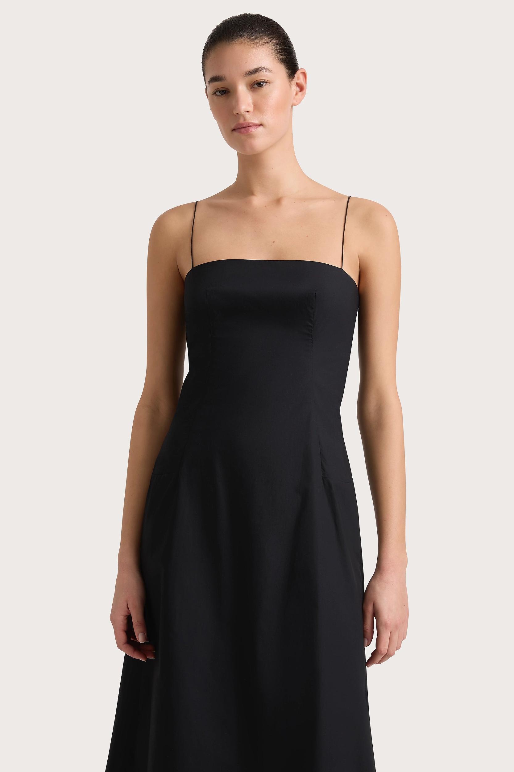 Ostano Midi Dress Black - Final Sale Product Image