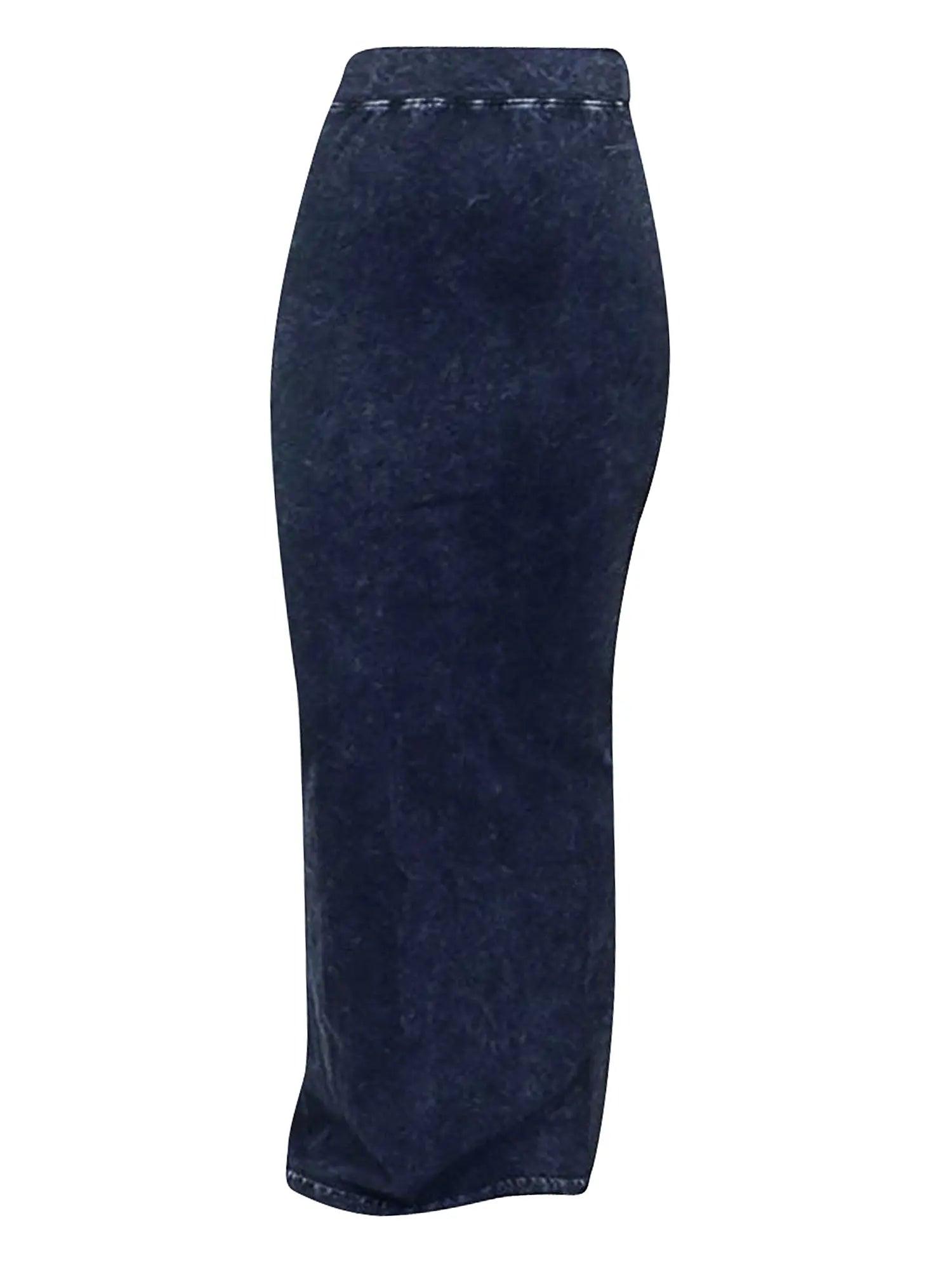 Hard Tail Long Cotton Skirt W-544 Product Image