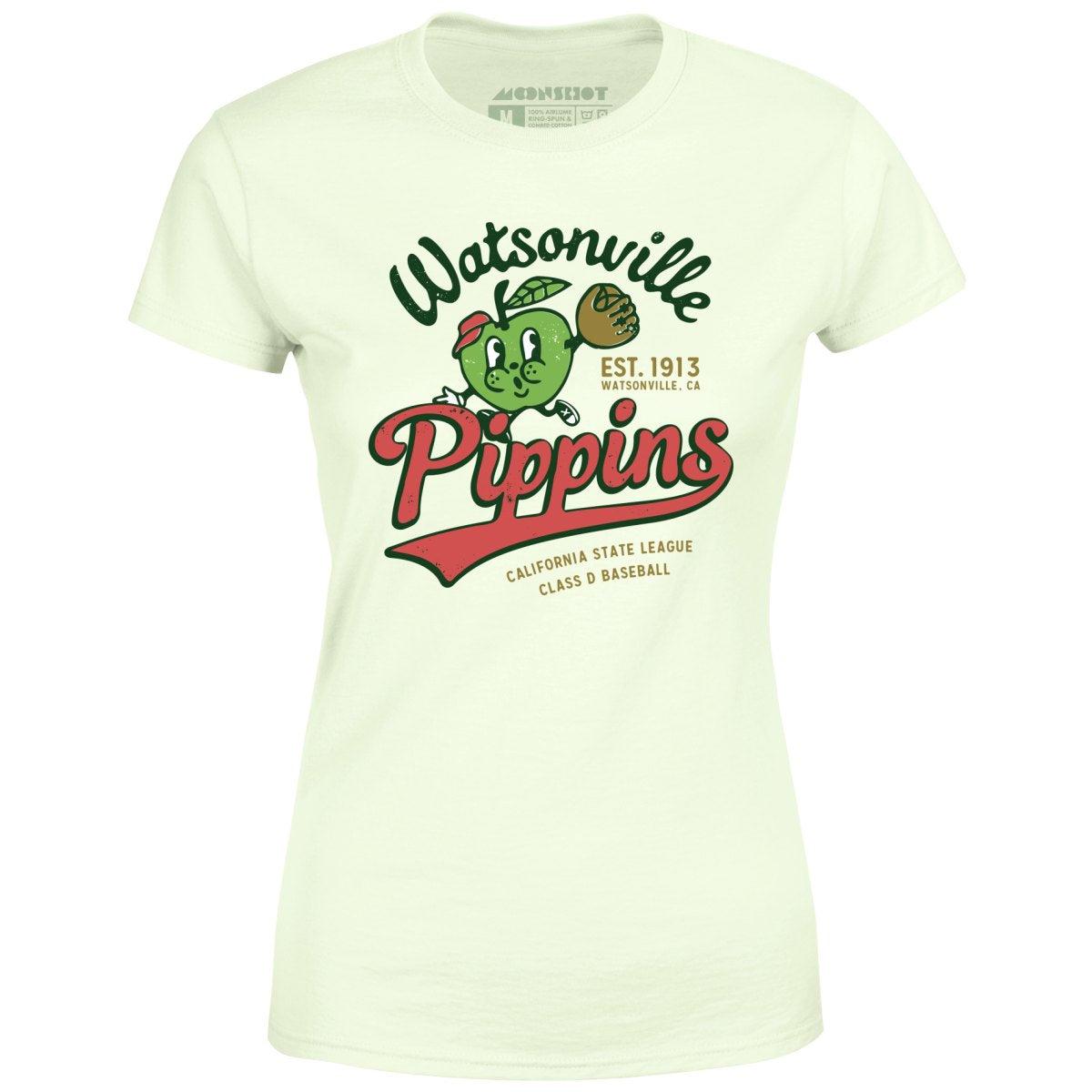 Watsonville Pippins - California - Vintage Defunct Baseball Teams - Women's T-Shirt Female Product Image