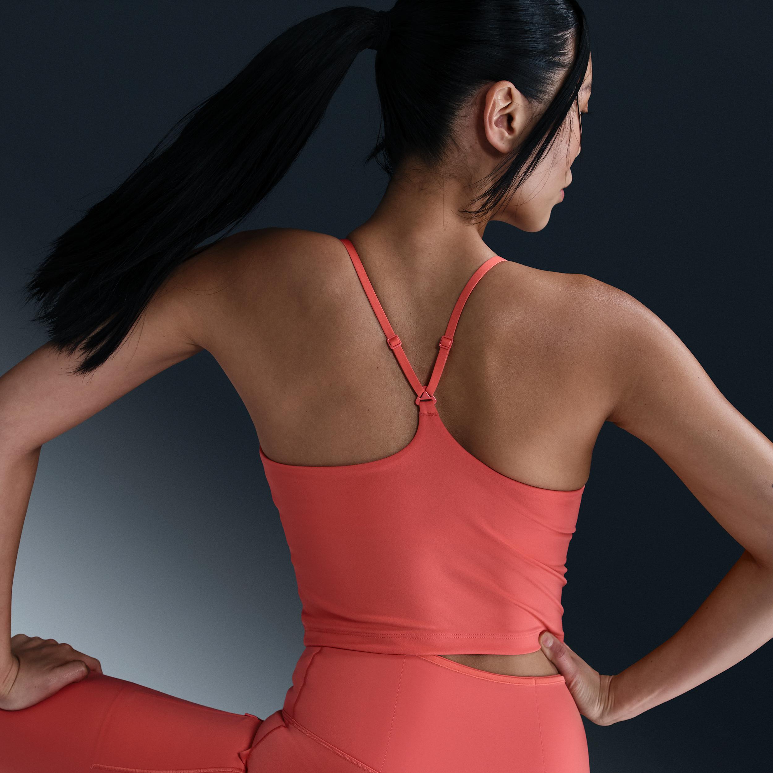 Nike Womens Indy Light-Support Padded Sports Bra Tank Top | FV6489-814 Product Image