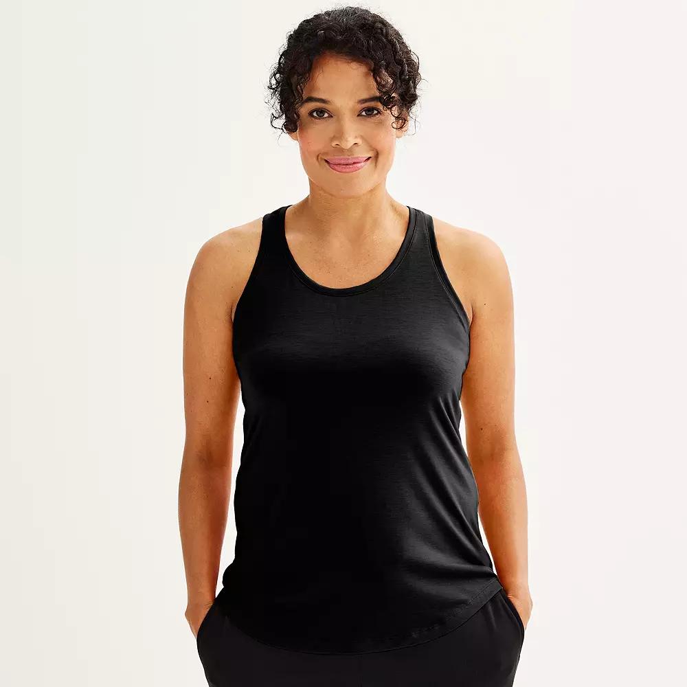 Women's Tek Gear® Essential Racerback Tank Top,  Product Image