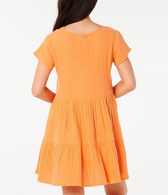 Rip Curl Premium Surf Gauze Tiered Dress Product Image