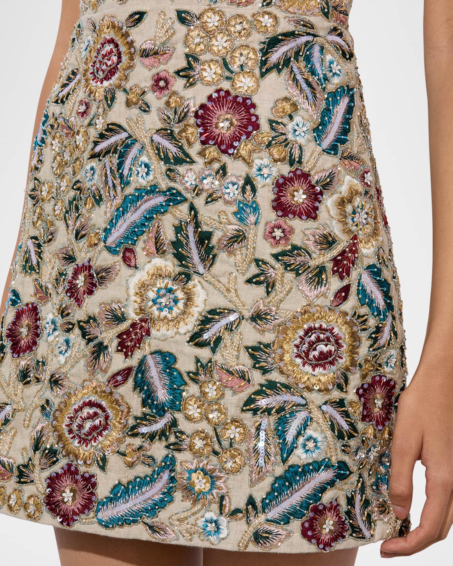 Velia Embellished Strapless Mini Gown Product Image