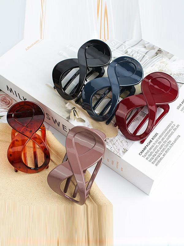 Geometric Hollow Hair Clips Product Image