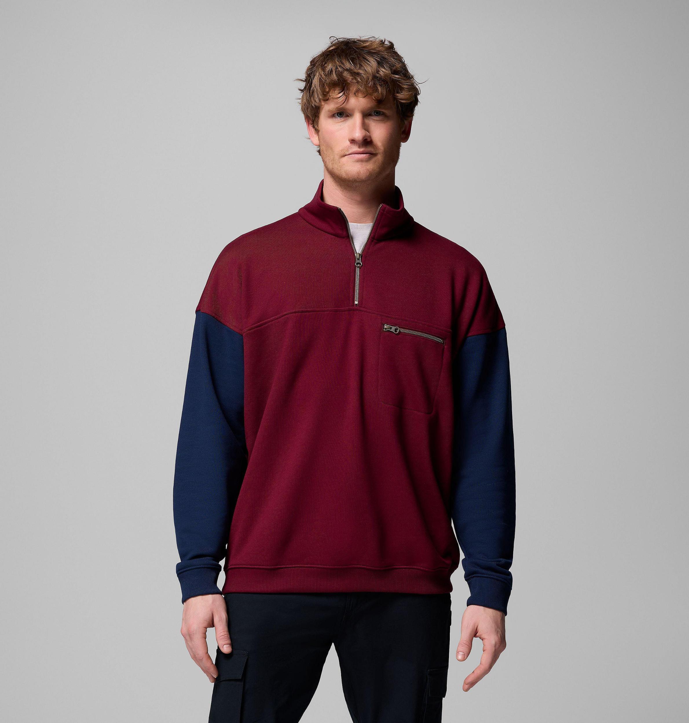 Columbia Mens Bugasweat Half Zip Pullover- Product Image