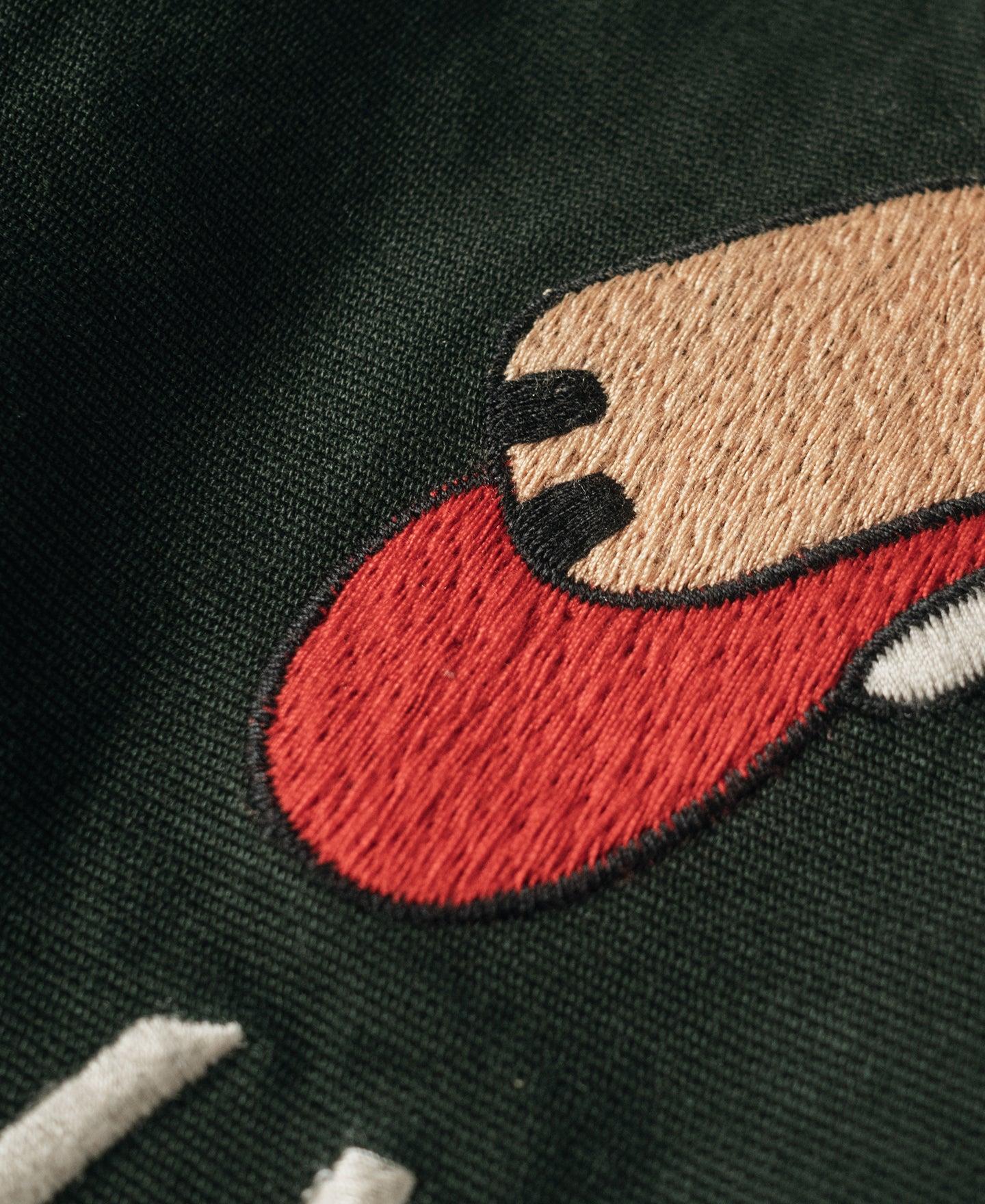 Fox Embroidery Vietnam Souvenir Jacket Product Image