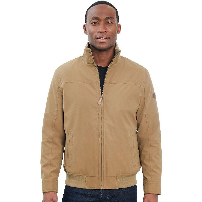Men's London Fog Sherpa-Lined Microfiber Bomber Jacket,  Product Image