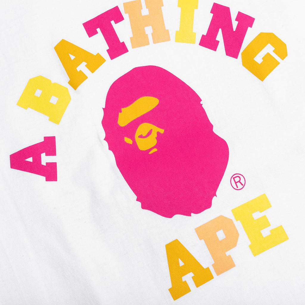 Colors College Tee - White Male Product Image