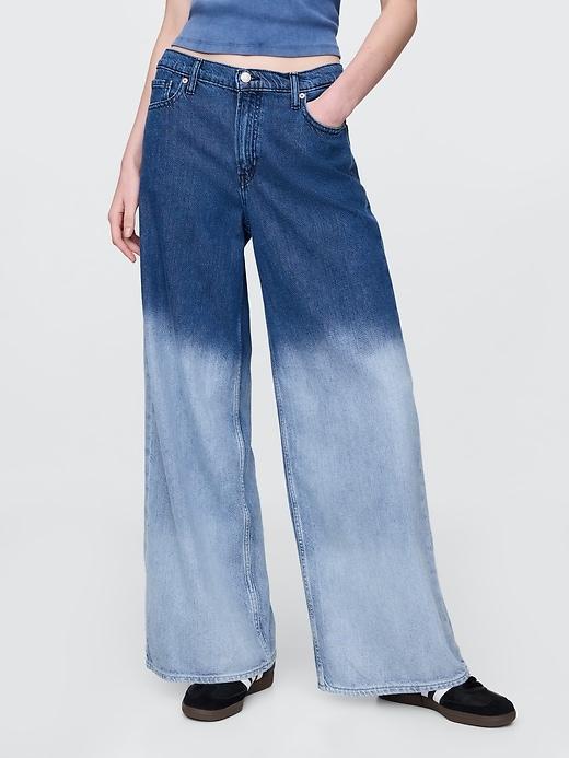 Mid Rise UltraSoft Baggy Jeans Product Image