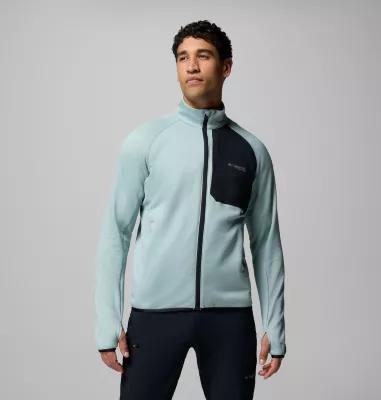 Columbia Mens Triple Canyon Grid Fleece II Full Zip Jacket- Product Image