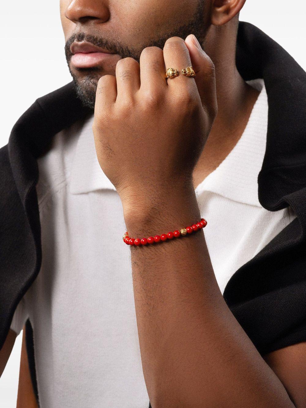 6mm jade beaded bracelet  Product Image