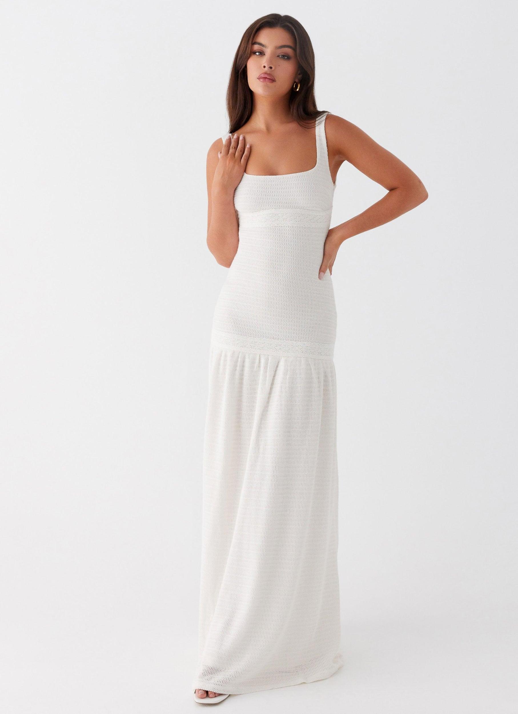 Lyrical Maxi Dress - Ivory Product Image