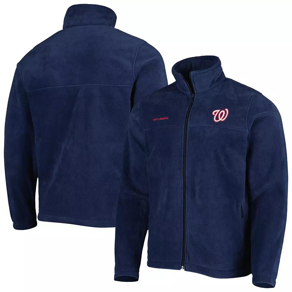 Men's Columbia Navy Washington Nationals Steens Mountain Full-Zip Jacket,  Product Image