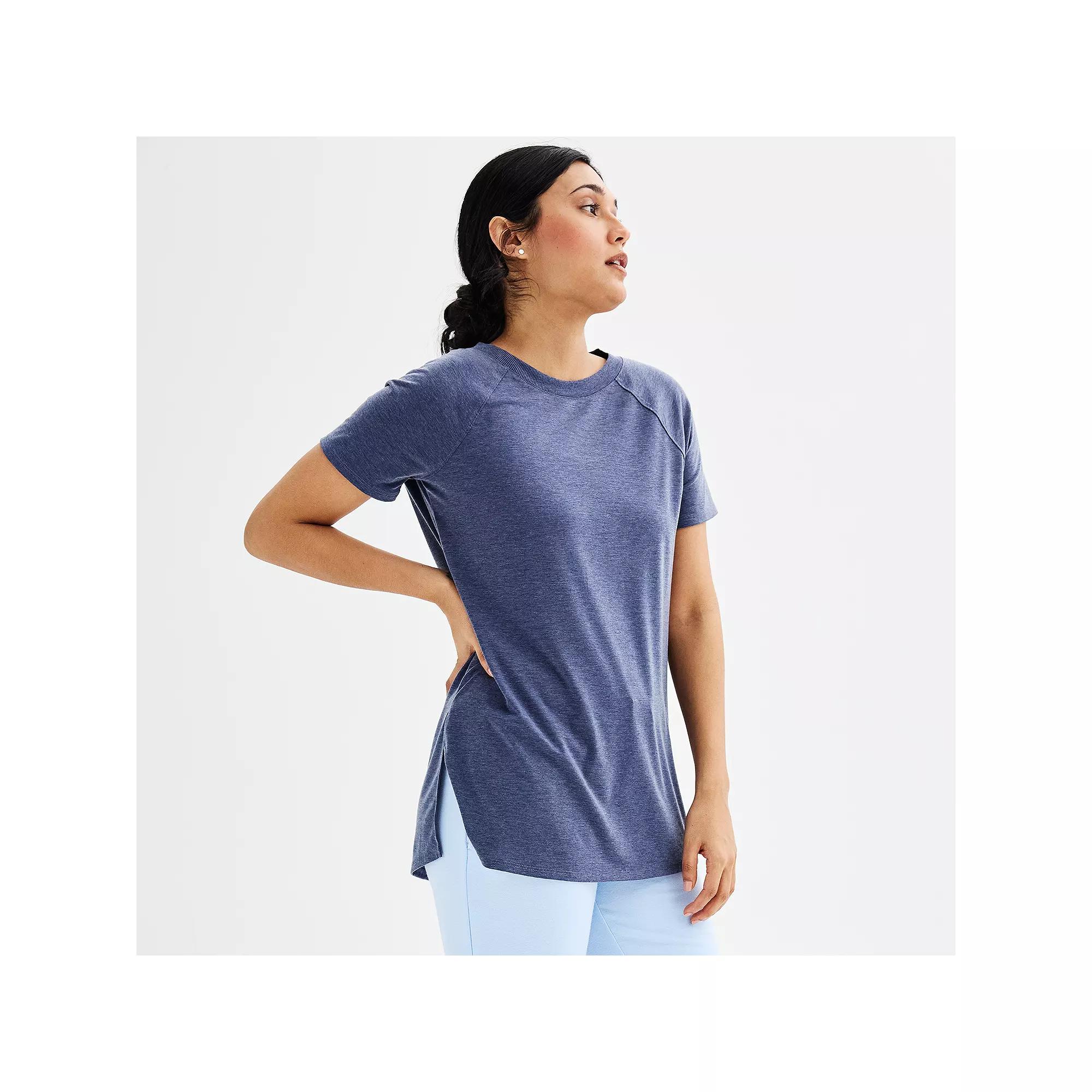 Women's Tek Gear® Essential Short Sleeve Tunic Tee,  Product Image