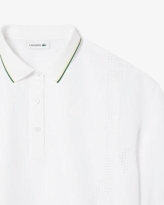 Oversized Technical Fabric Polo Shirt Product Image
