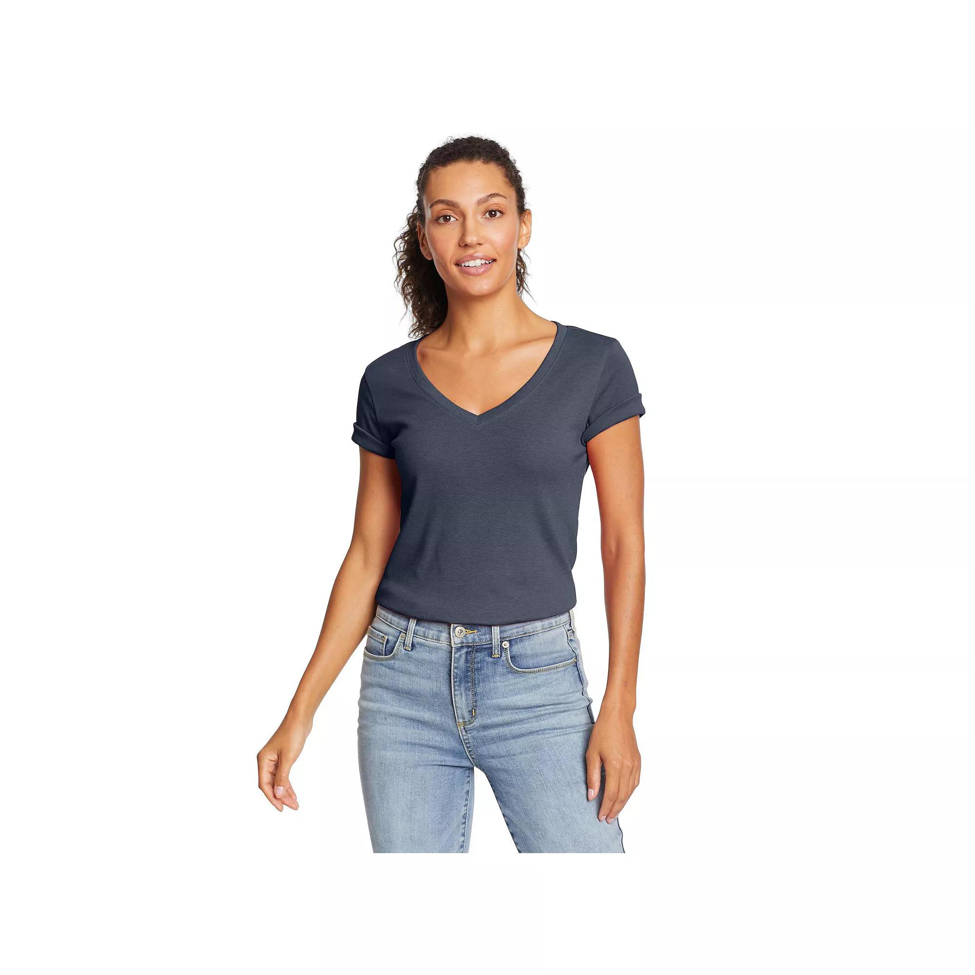 Women's Eddie Bauer Favorite Solid Tee,  Product Image
