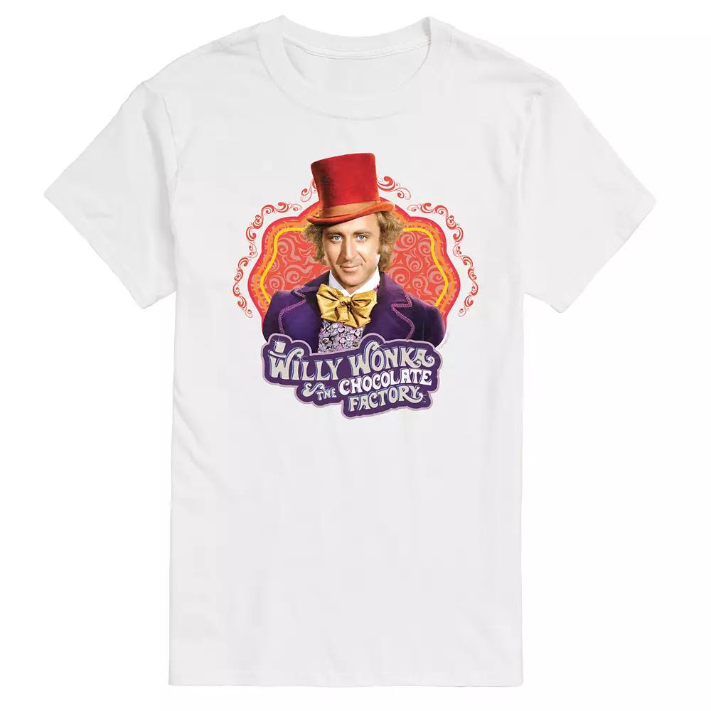 Men's Willy Wonka Willy Wonka Graphic Tee,  Product Image