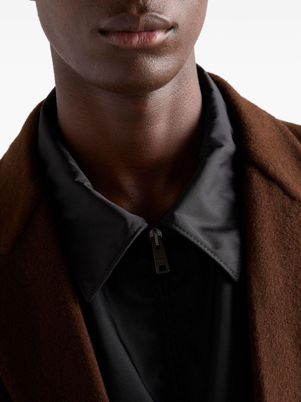 triangle-logo zip jacket Product Image