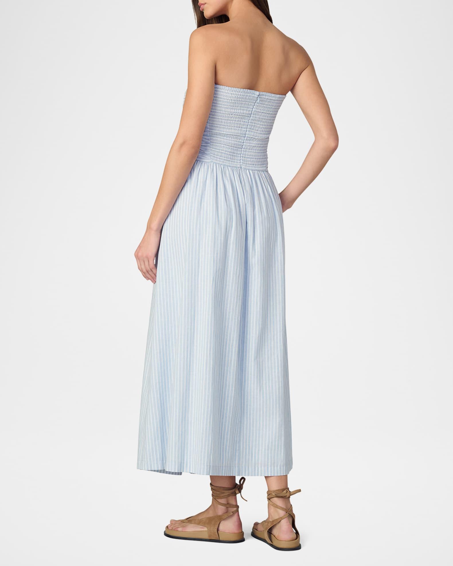 The Reina Strapless Maxi Dress Product Image