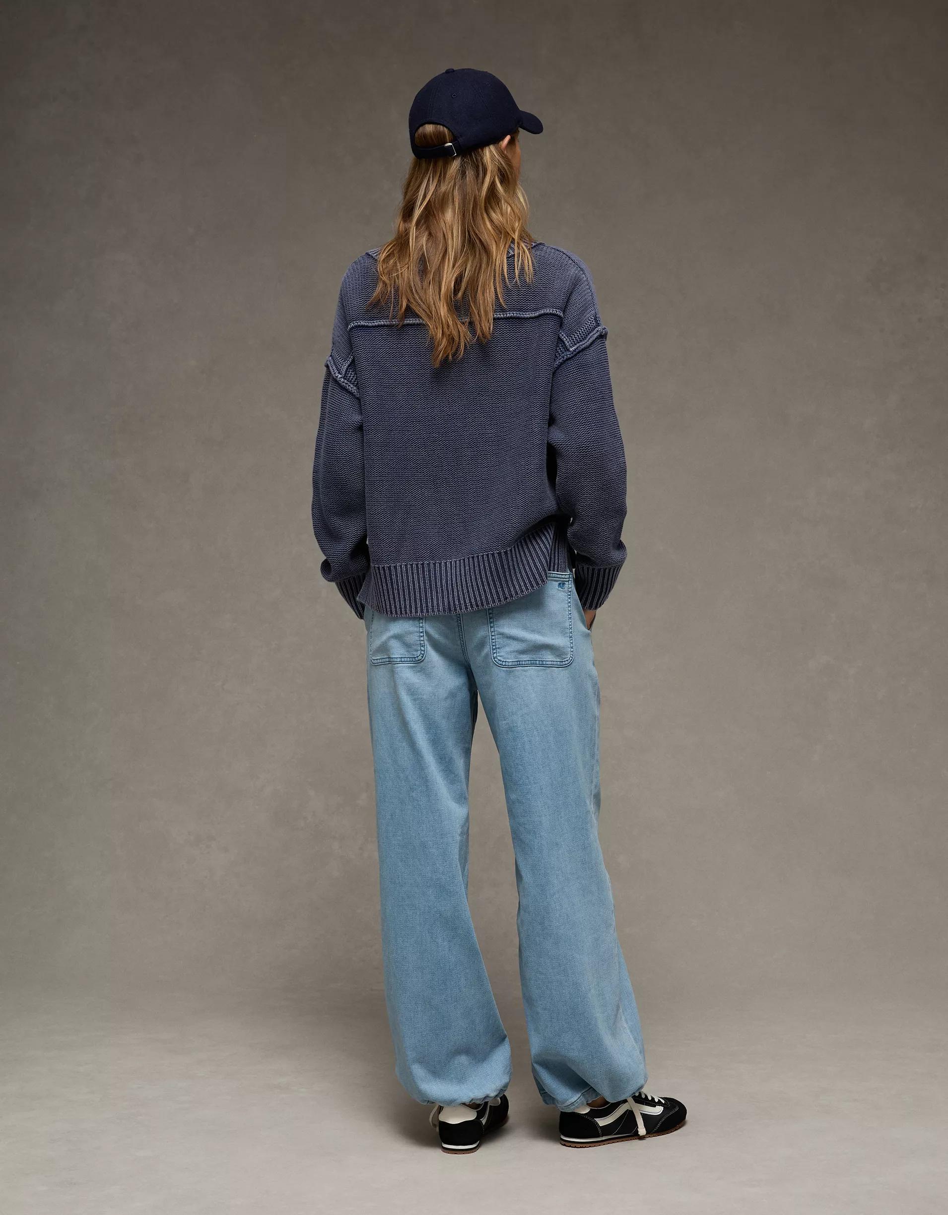 AE Cozy Dreamy Drape Convertible Jogger Product Image