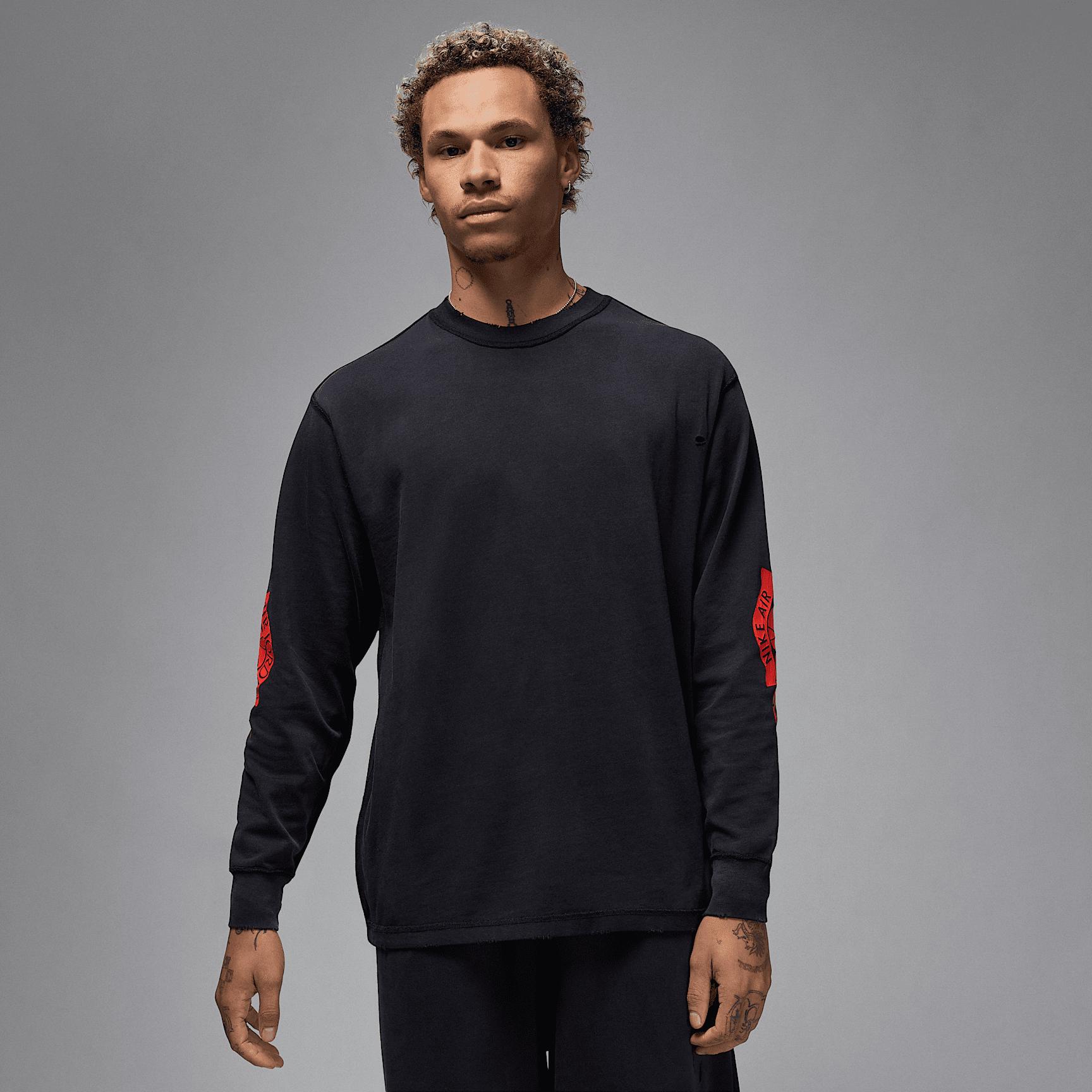 Mens Jordan Rare Air Long-Sleeve T-Shirt | IB3134-010 Product Image