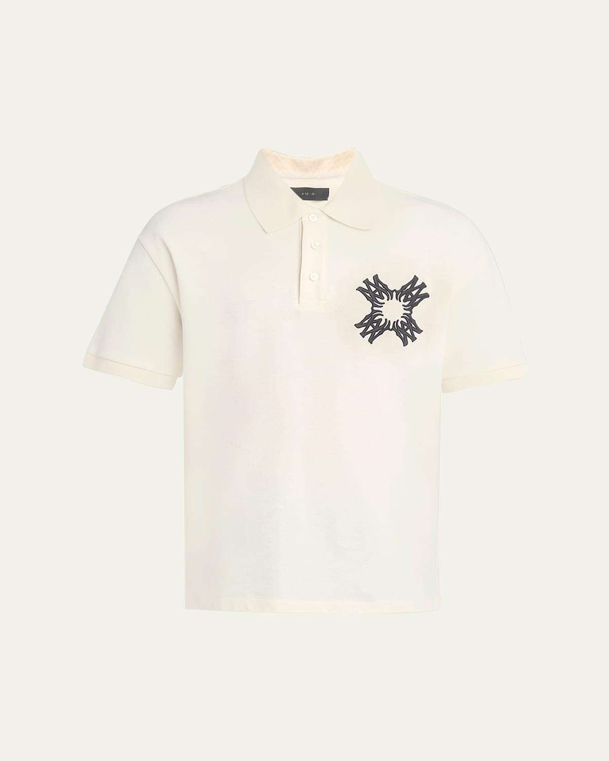Men's Embroidered MA Quad Polo Shirt Product Image