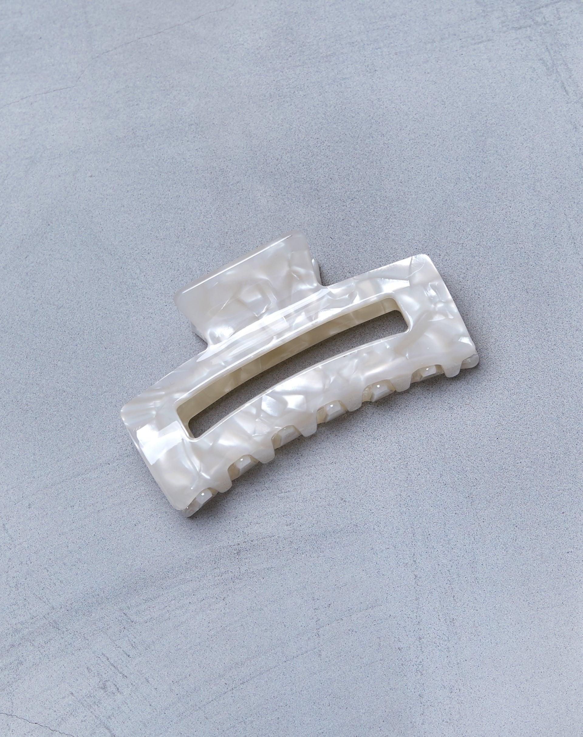 Coria Hair Claw in Ivory Product Image