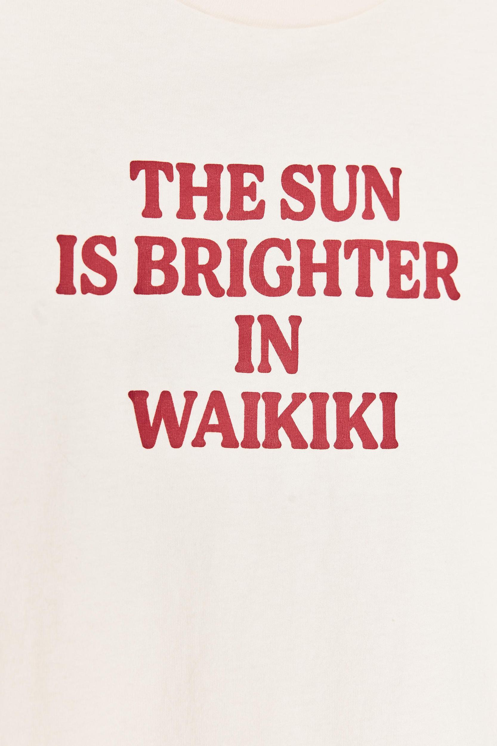 WASHED TEXT T-SHIRT Product Image