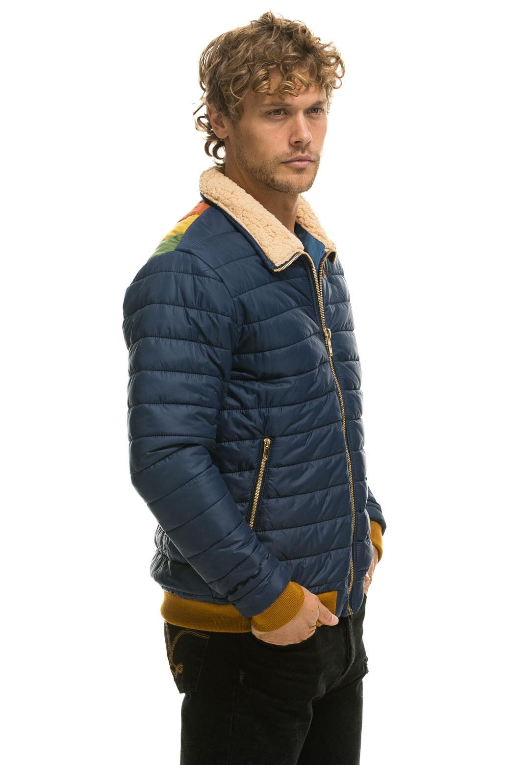 SUNBURST JACKET - NAVY Male Product Image