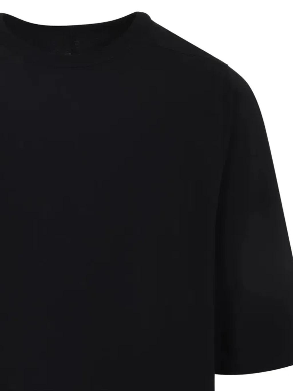 RICK OWENS Short-sleeve Organic-cotton T-shirt In Multi Product Image