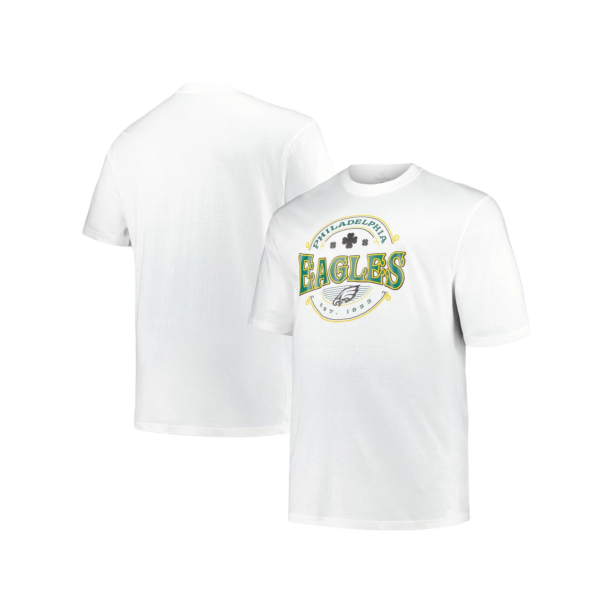 Men's Fanatics Kelly Green Philadelphia Eagles Big & Tall Celtic T-Shirt, Size: 4XLT Product Image