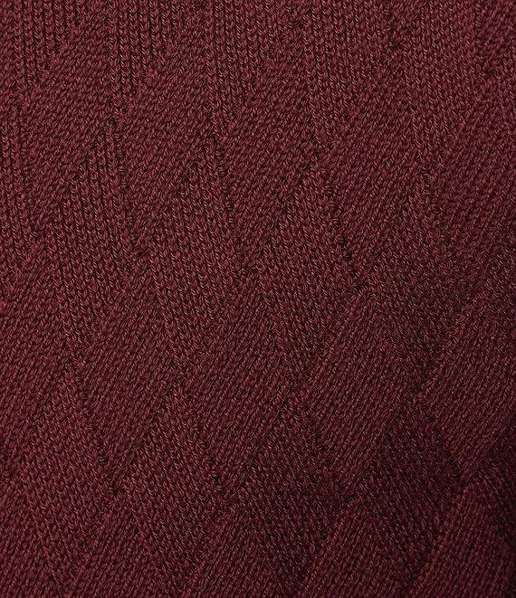 Daniel Cremieux Signature Label Supima Diamond Pattern Sweater Product Image