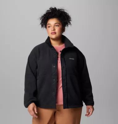 Columbia Womens Cloud Point Snap Fleece Jacket - Plus Size- Product Image